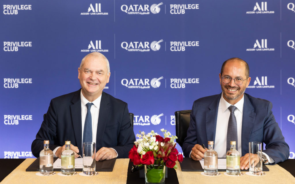Qatar Airways and Accor enhance their loyalty partnership