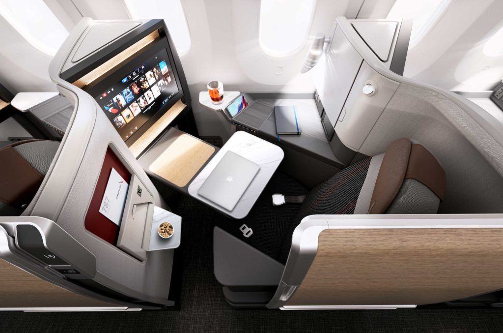 American Airlines Flagship Business Class Seat